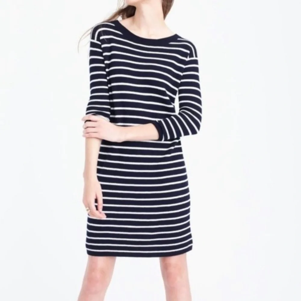 J. Crew Striped Sweater Dress Size XXS